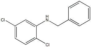N-benzyl-2,5-dichloroaniline Struktur