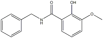 N-benzyl-2-hydroxy-3-methoxybenzamide Structure