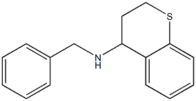 N-benzyl-3,4-dihydro-2H-1-benzothiopyran-4-amine Structure