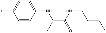 N-butyl-2-[(4-iodophenyl)amino]propanamide