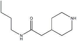 N-butyl-2-piperidin-4-ylacetamide Structure