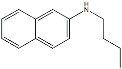 N-butylnaphthalen-2-amine,,结构式