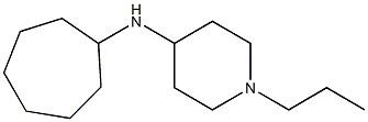 N-cycloheptyl-1-propylpiperidin-4-amine Structure