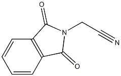 (1,3-Dioxo-1,3-dihydro-isoindol-2-yl)-acetonitrile,,结构式