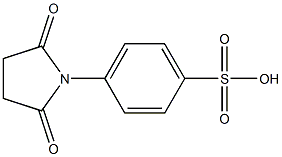 4-(2,5-dioxo-1-pyrrolidinyl)benzenesulfonic acid,,结构式