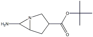 6-Amino-3-Boc-aza-bicyclo[3.1.0]hexane 结构式
