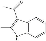 1-(2-methyl-1H-indol-3-yl)-1-ethanone Struktur