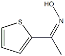 1-(2-thienyl)-1-ethanone oxime Structure