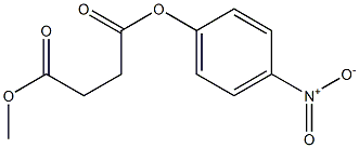 1-methyl 4-(4-nitrophenyl) succinate,,结构式