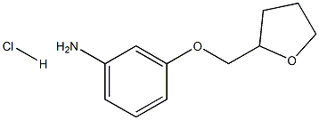 3-(tetrahydro-2-furanylmethoxy)aniline hydrochloride Struktur
