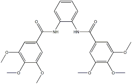 3,4,5-trimethoxy-N-{2-[(3,4,5-trimethoxybenzoyl)amino]phenyl}benzamide|