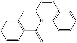 3,4-dihydro-1(2H)-quinolinyl(2-methylphenyl)methanone Struktur