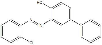 3-[(E)-2-(2-chlorophenyl)diazenyl][1,1'-biphenyl]-4-ol