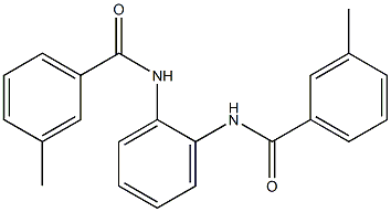 3-methyl-N-{2-[(3-methylbenzoyl)amino]phenyl}benzamide Structure