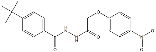  4-(tert-butyl)-N'-[2-(4-nitrophenoxy)acetyl]benzohydrazide