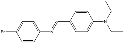 N-(4-bromophenyl)-N-{(E)-[4-(diethylamino)phenyl]methylidene}amine