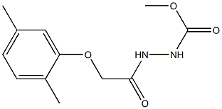 methyl 2-[2-(2,5-dimethylphenoxy)acetyl]-1-hydrazinecarboxylate