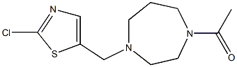 1-{4-[(2-chloro-1,3-thiazol-5-yl)methyl]-1,4-diazepan-1-yl}-1-ethanone
