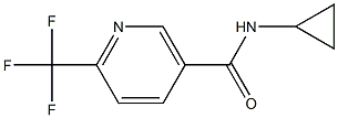 N-cyclopropyl-6-(trifluoromethyl)nicotinamide Structure