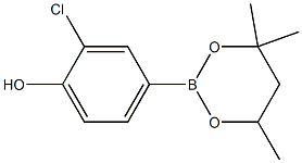 2-Chloro-4-(4,4,6-trimethyl-1,3,2-dioxaborinan-2-yl)phenol