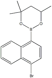 2-(4-Bromonaphthalen-1-yl)-4,4,6-trimethyl-1,3,2-dioxaborinane|