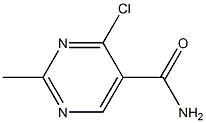  4-chloro-2-methylpyrimidine-5-carboxamide