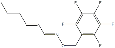 2-Hexenal O-[(pentafluorophenyl)methyl]oxime