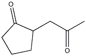 2-Acetonylcyclopentanone Struktur