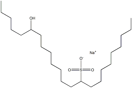  18-Hydroxytricosane-10-sulfonic acid sodium salt