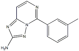 2-Amino-5-[3-methylphenyl][1,2,4]triazolo[1,5-c]pyrimidine