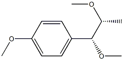 4-[(1R,2R)-1,2-Dimethoxypropyl]-1-methoxybenzene,,结构式