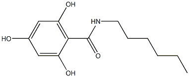 2,4,6-Trihydroxy-N-hexylbenzamide