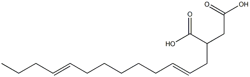 (2,9-Tridecadienyl)succinic acid