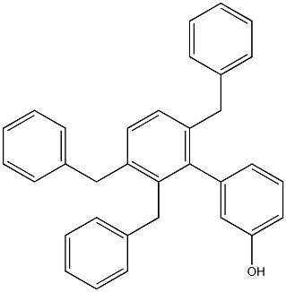 3-(2,3,6-Tribenzylphenyl)phenol