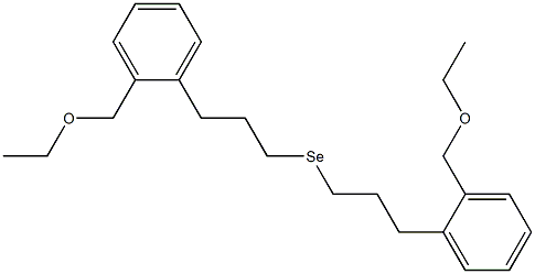 [2-(Ethoxymethyl)phenethyl]methyl selenide Structure