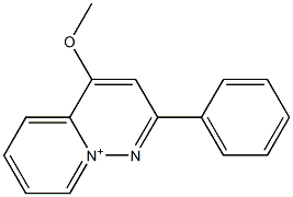 4-Methoxy-2-phenylpyrido[1,2-b]pyridazin-9-ium,,结构式