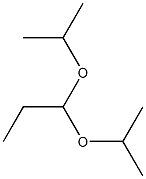 Propionaldehyde diisopropyl acetal Structure
