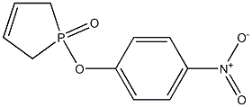 1-(4-Nitrophenoxy)-2,5-dihydro-1H-phosphole 1-oxide,,结构式