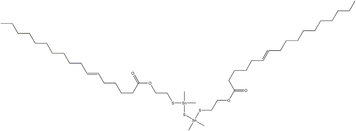 Bis[dimethyl[[2-(5-hexadecenylcarbonyloxy)ethyl]thio]stannyl] sulfide