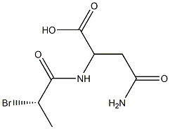  (S)-2-[(2-Bromopropionyl)amino]-3-(aminocarbonyl)propionic acid