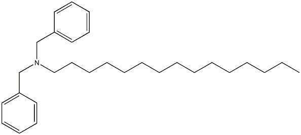 Pentadecyldibenzylamine 结构式