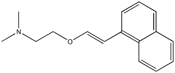 1-[(E)-2-[2-(Dimethylamino)ethoxy]vinyl]naphthalene