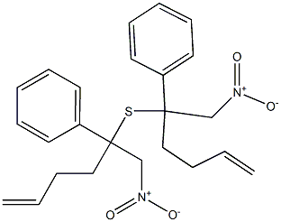 3-Butenyl(2-nitro-1-phenylethyl) sulfide Struktur