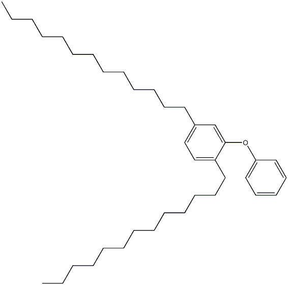 2,5-Ditridecyl[oxybisbenzene] 结构式