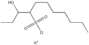 3-Hydroxyundecane-4-sulfonic acid potassium salt