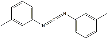 N,N'-ビス(3-メチルフェニル)カルボジイミド 化学構造式