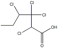 2,3,3,4-Tetrachlorocaproic acid 结构式