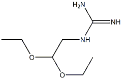 1-(2,2-Diethoxyethyl)guanidine,,结构式