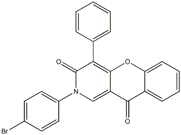  2-(4-Bromophenyl)-4-phenyl-2H-[1]benzopyrano[3,2-c]pyridine-3,10-dione