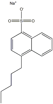 4-Pentyl-1-naphthalenesulfonic acid sodium salt|